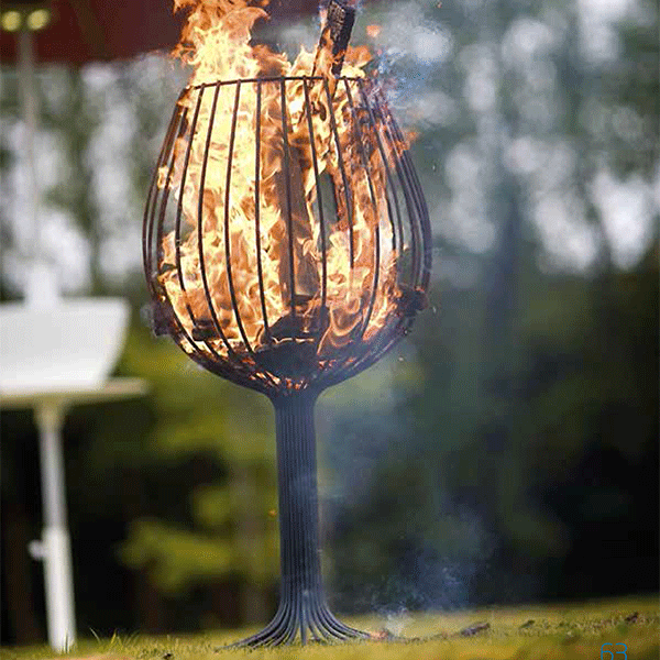 Cheminée d'Extérieur Mini T - JardinChic